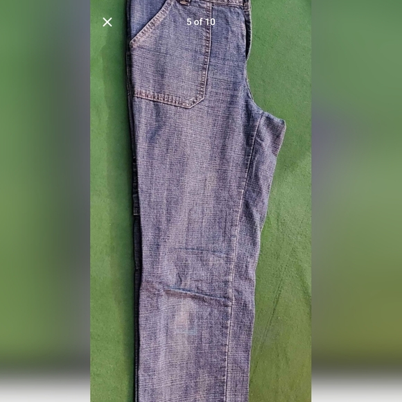 Liz Claiborne 100% Cotton Jeans Pants 5 Pockets Size 6 - Picture 4 of 7